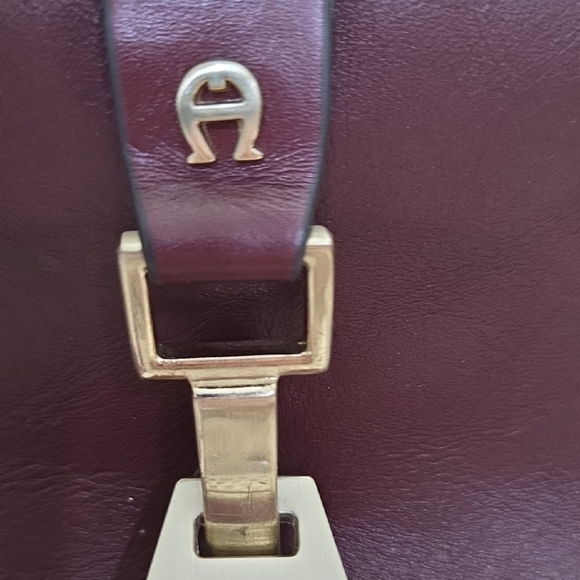 Etienne Aigner Deep Purple Crossbody Bag - Picture 2 of 10